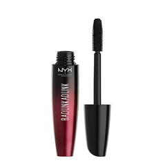 Тушь для ресниц `NYX PROFESSIONAL MAKEUP` LUSH LASHES MASCARA BADUNKADUNK тон 02 Black объем и удлинение (ухаживающая)