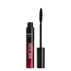 Тушь для ресниц `NYX PROFESSIONAL MAKEUP` LUSH LASHES MASCARA MORE TO LOVE тон 07 Black объем, разделение и подкручивание (ухаживающая)