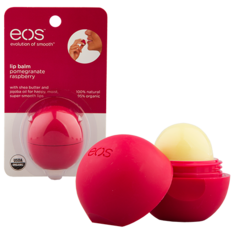 Бальзам для губ `EOS` со вкусом граната и малины 7 гр