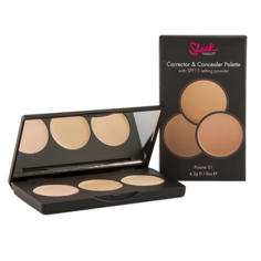 Палетка корректоров и консилеров для лица `SLEEK MAKEUP` CORRECT AND CONCEAL тон 01