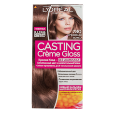 Крем-краска для волос `LOREAL` `CASTING` GLOSS тон 780 (Ореховый мокко)