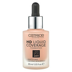 Основа тональная для лица `CATRICE` HD LIQUID COVERAGE тон 030 Sand Beige