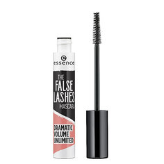 Тушь для ресниц `ESSENCE` THE FALSE LASHES MASCARA DRAMATIC VOLUME UNLIMITED черная (объемная)