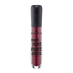 Блеск для губ `ESSENCE` MATT MATT MATT тон 05 бордовый (матовый)