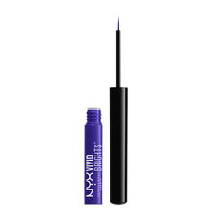 Подводка для глаз `NYX PROFESSIONAL MAKEUP` VIVID BRIGHTS тон 02 VIOLET цветная жидкая