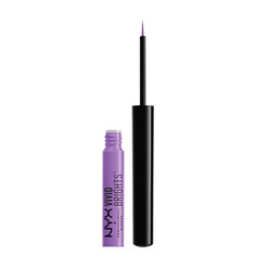 Подводка для глаз `NYX PROFESSIONAL MAKEUP` VIVID BRIGHTS тон 09 BLOSSOM цветная жидкая