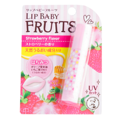 Бальзам для губ `MENTHOLATUM` LIP BABY FRUITS Клубника 4,5 г