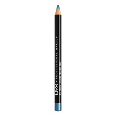 Карандаш для глаз `NYX PROFESSIONAL MAKEUP` SLIM EYE PANCIL тон 910 Satin Blue