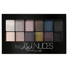 Палетка теней для век `MAYBELLINE` THE ROCK NUDES тон 02