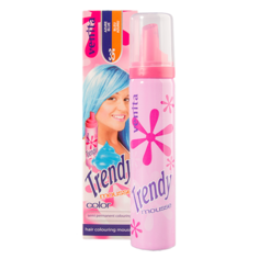 Мусс для волос красящий `VENITA` TRENDY COLOR тон 35 (лазурная голубизна) 75 мл