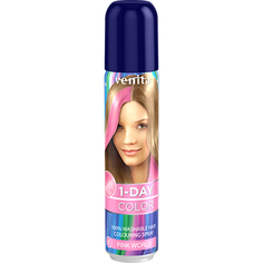 Спрей для волос оттеночный `VENITA` 1-DAY COLOR Pink world (розовый мир) 50 мл