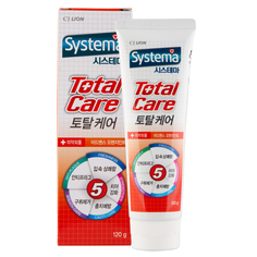 Паста зубная `CJ LION` SYSTEMA Total care (orange mint) 120 г
