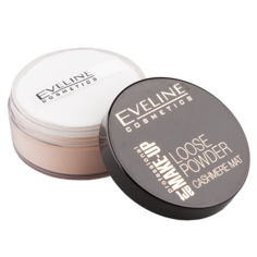 Пудра рассыпчатая для лица `EVELINE` ART PROFESSIONAL MAKE-UP тон 02 Beiget матирующая 20 гр