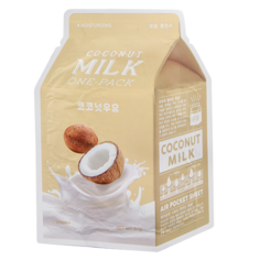 Маска для лица `A`PIEU` Кокос (с молочными протеинами) 21 гр
