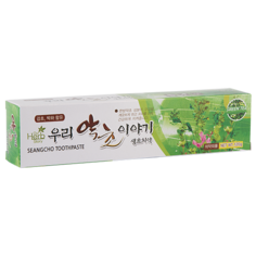 Паста зубная `OUR HERB STORY` с зеленым чаем 120 г