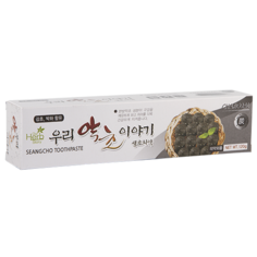 Паста зубная `OUR HERB STORY` с углем 120 г
