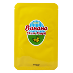 Маска для лица `A`PIEU` с экстрактом банана и меда 23 г