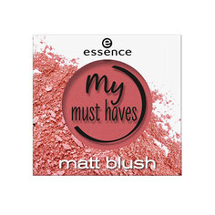 Румяна для лица `ESSENCE` MY MUST HAVES тон 01 (терракотовый) матовые