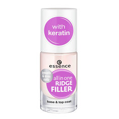 Верхнее покрытие для ногтей `ESSENCE` ALL IN ONE RIDGE FILLER выравнивающее 8 мл