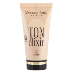 Основа тональная для лица `VIVIENNE SABO` TON ELIXIR СС тон 02