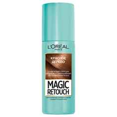 Спрей для волос тонирующий `LOREAL` `MAGIC RETOUCH` тон 6 (красное дерево) 75 мл