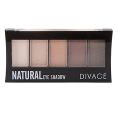 Палетка теней для век `DIVAGE` PALETTES EYE SHADOW тон Natural