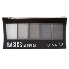 Палетка теней для век `DIVAGE` PALETTES EYE SHADOW тон Basics