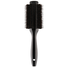 Брашинг для волос `LADY PINK` WOOD с деревянной ручкой и натуральной щетиной (диаметр 70 мм)