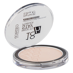 Пудра компактная для лица `CATRICE` MADE TO STAY матирующая тон 010 nude beige матирующая