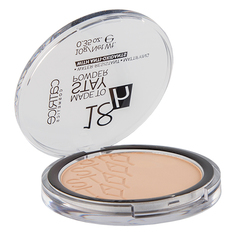 Пудра компактная для лица `CATRICE` MADE TO STAY матирующая тон 025 warm beige матирующая
