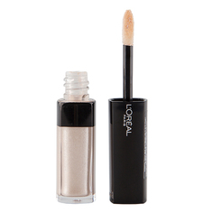 Тени для век `LOREAL` EYE PAINT BY INFAILLIBLE тон 101 (белый сверкающий) жидкие водостойкие
