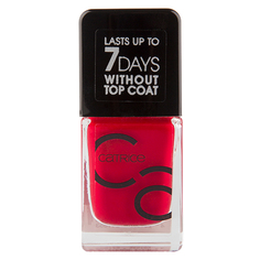 Лак для ногтей `CATRICE` ICONAILS GEL LACQUER тон 02 (красный) 10,5 мл