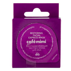 Маска для лица `CAFE MIMI` восстанавливающая 15 мл