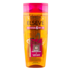 Шампунь для волос `LOREAL` `ELSEVE` РОСКОШЬ 6 МАСЕЛ с экстрактом французской розы 250 мл