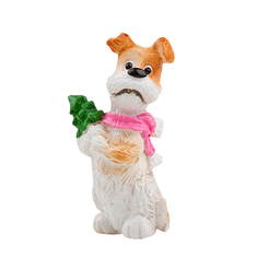 Символ года Собачка `ARTS` собачка в розовом шарфе