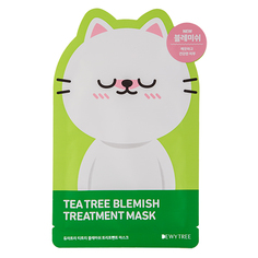 Маска для лица `DEWYTREE` `DINGO FRIENDS` с экстрактом чайного дерева 25 г