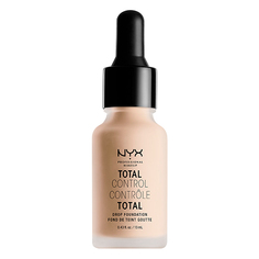 Основа тональная для лица `NYX PROFESSIONAL MAKEUP` TOTAL CONTROL DROP FOUNDATION тон 02 alabaster