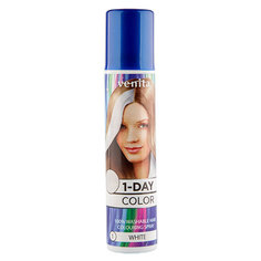 Спрей для волос оттеночный `VENITA` 1-DAY COLOR White (белый) 50 мл