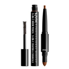 Средство для бровей `NYX PROFESSIONAL MAKEUP` 3-IN-1 BROW PENCIL 3 в 1 тон 05 auburn