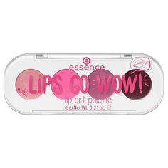 Палетка помад для губ `ESSENCE` LIPS GO WOW