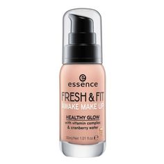 Основа тональная для лица `ESSENCE` FRESH & FIT AWAKE тон 40