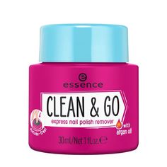 Средство для снятия лака `ESSENCE` CLEAN & GO