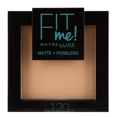 Пудра компактная для лица `MAYBELLINE` FIT ME тон 120 классический бежевый