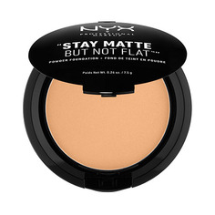 Пудра компактная для лица `NYX PROFESSIONAL MAKEUP` STAY MATTE BUT NOT FLAT тон 05 Soft Beige