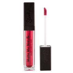 Помада для губ `SLEEK MAKEUP` `INTO THE NIGHT` MATTE ME METALLIC тон 1167 Anodized ruby матовая металлик жидкая