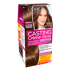 Крем-краска для волос `LOREAL` `CASTING` GLOSS тон 600 (Темно-русый)