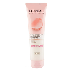 Гель для умывания `LOREAL` `SKIN EXPERT` АБСОЛЮТНАЯ НЕЖНОСТЬ Роза и жасмин (очищающий) 150 мл
