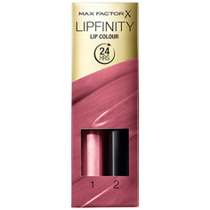 Помада для губ и увлажняющий блеск `MAX FACTOR` LIPFINITY тон 330 стойкая