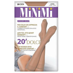 Гольфы женские `MINIMI` DOLCE 20 den (Caramello) 2 пары