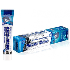 Паста зубная детская `SILVER CARE` с серебром от 3 до 6 лет для мальчиков 50 мл
